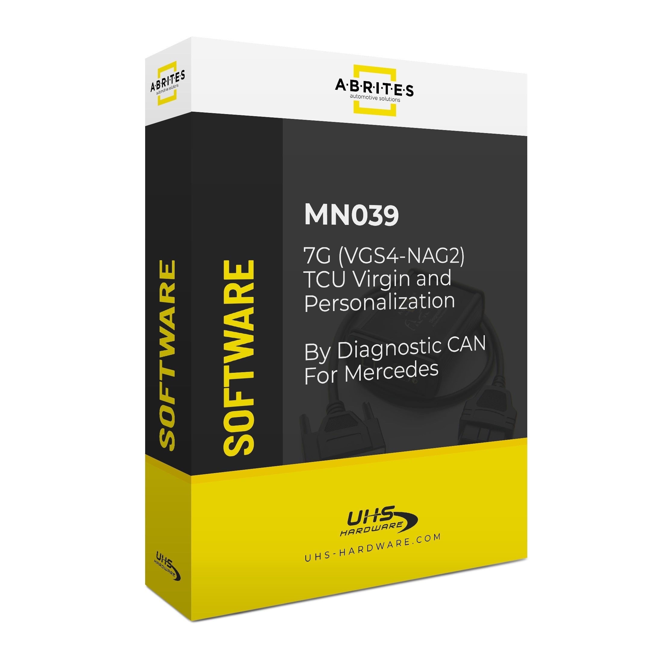 Abrites - MN039 - 7G (VGS4-NAG2) - TCU Virgin and Personalization - By Diagnostic CAN For Mercedes