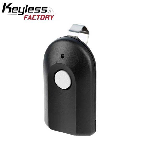 KeylessFactory - Garage Door Remote - 1-Button - Replacement - 390 MHz - 12V
