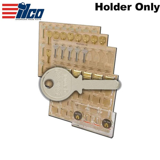 Ilco - EIP-KH39 - Engrave-It - Kaba Gemini Level 1 Key (Round Head) Key Holder - Holds 24 - for Engrave-It Pro Machine