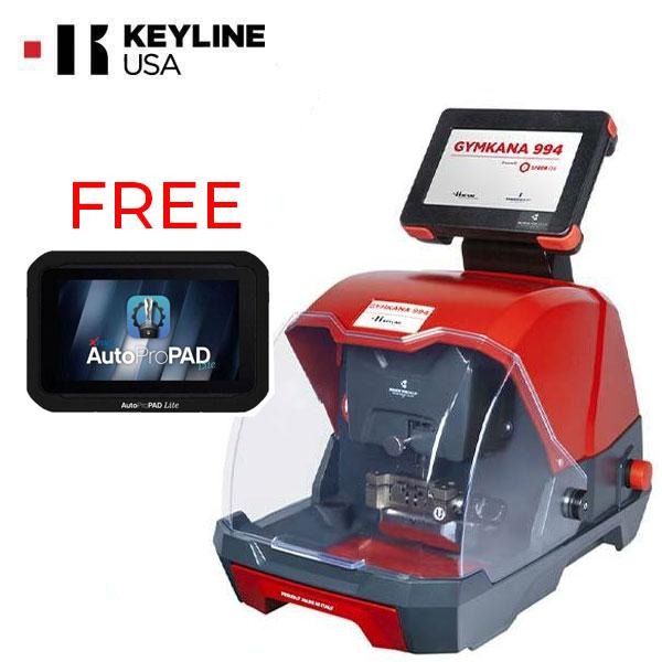 Keyline GymKana 994 / All In One Code Cutting Machine + FREE AutoProPad Lite