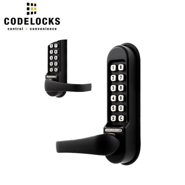 CodeLocks - CL510 - Mechanical Lock - Heavy Duty - Optional Backset - Tubular Mortise Latchbolt - Double Sided - Optional Finish