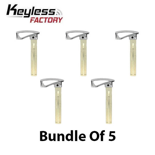 5 x 2015-2017 Hyundai Azera / Emergency Key / TOY50 / PN: 81996-3V040 (AFTERMARKET) (BUNDLE OF 5)