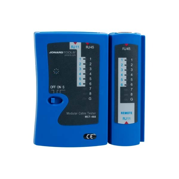 Jonard Tools - Modular Cable Tester for RJ45 - RJ12 - RJ11 Cables