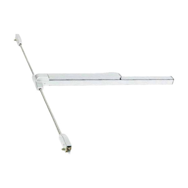 T342-05 - Vertical Rod Exit Device - 2 Point Latch - Press-Style Bar - Dogging - 35" - Satin Chrome - Grade 1