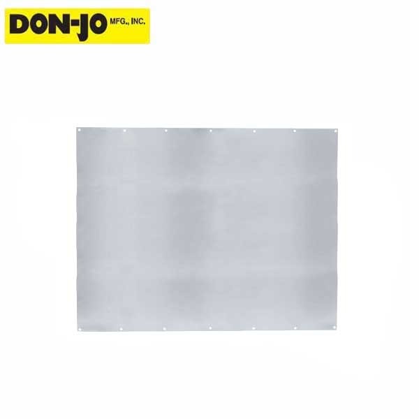Don-Jo - 90 - Metal Kick Plate - Optional Dimensions & Finishes