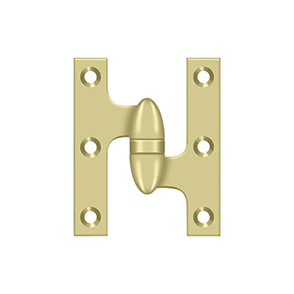 Deltana - 3" x 2-1/2" Hinge - Right Handed - Optional Finish