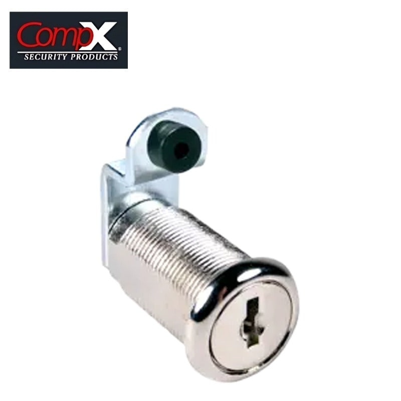 COMPX - C8055 - Disc Cam Lock 1-7/16in - Keyed Alike - Bright Nickel Finish