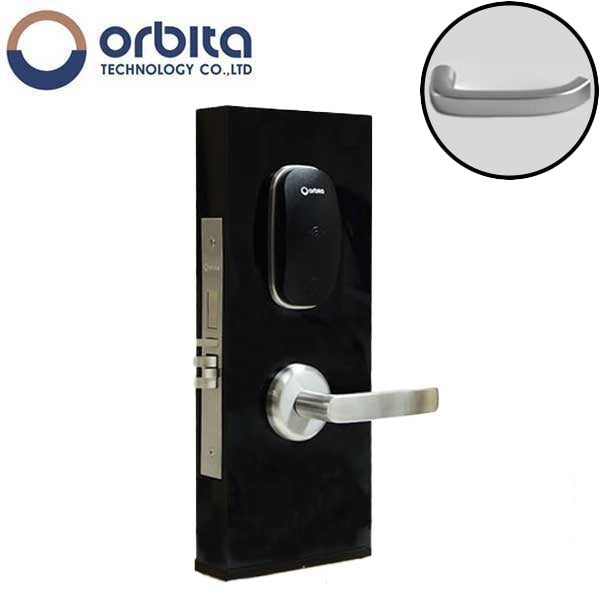 Orbita - S3078 - Mortise Hotel Lock - SPLIT Design - RFID - Optional Lever Style - 6 VDC - Optional Finish - Grade 2