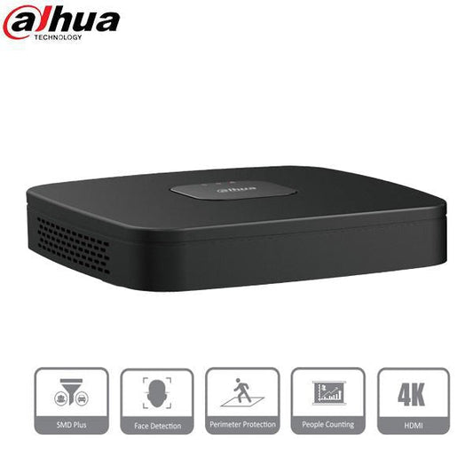 Dahua / 8 Channel / 8MP / 4K NVR / 1 SATA / 6TB HDD / DH-N41C2P6