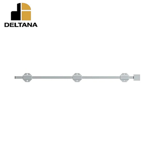 Deltana - 24" Modern Surface Bolt - Heavy Duty - Solid Brass - Optional Finish