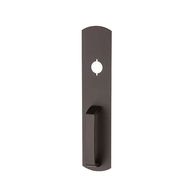 Von Duprin - 230NL - Pull Plate w/ Escutcheon Nightlatch - 695 - Dark Bronze