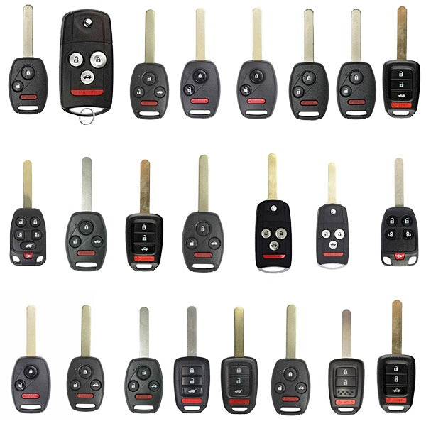 Remote Keys STARTER Pack / Honda Acura / Flip Keys, Remote Head Keys (AFTERMARKET)