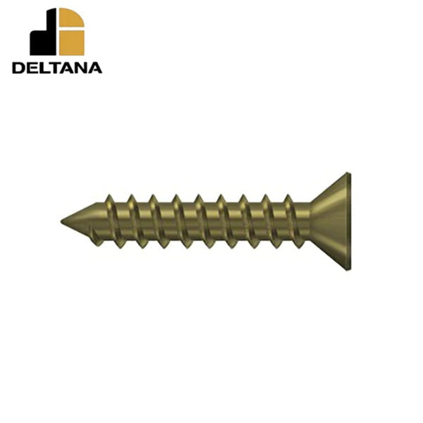 Deltana - Wood Screw - Steel - #12 x 1-1/4" - Optional Finish