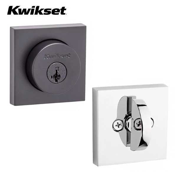 Kwikset - 158MIL - Milan Deadbolt - Single Cylinder - Optional Rose - Optional Finish - SmartKey Technology - Grade 2