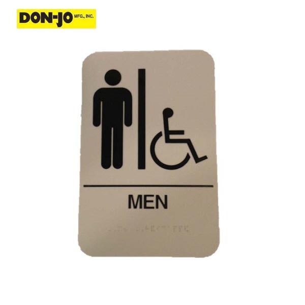 Don-Jo - HS 9050 01 - ADA Sign