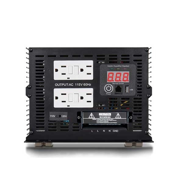 THOR - THPW5000 - 5000 Watt Pure Sine Wave Power Inverter - w/ USB 2.1