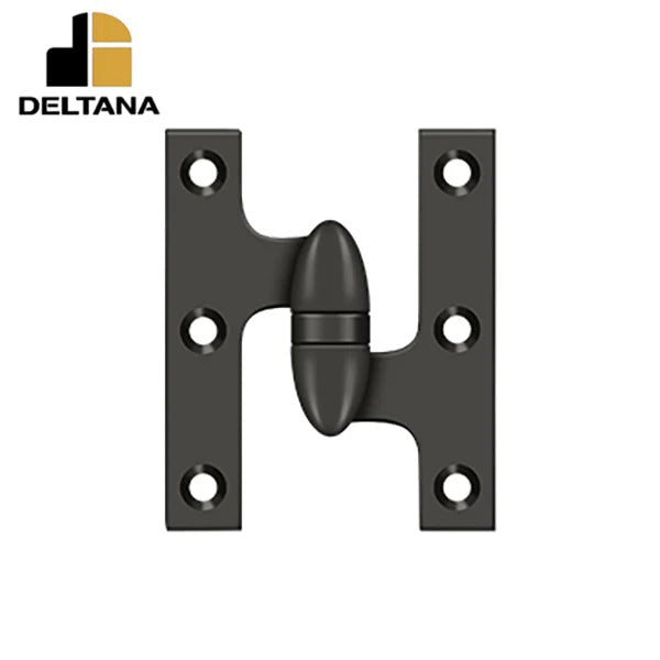 Deltana - 3" x 2-1/2" Hinge - Right Handed - Optional Finish