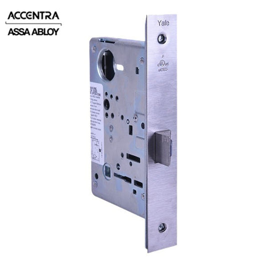 Accentra (Formerly Yale) - 8801FL - Mortise Lock Body - Passage - 626 - Satin Chrome - Body Only - Grade 1
