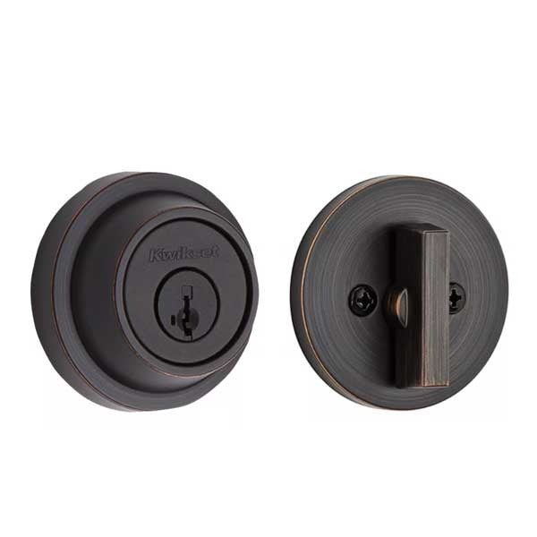 Kwikset - 660 - Residential Deadbolt - Single Cylinder - Optional Rose - Optional Finish - SmartKey Technology - Grade 3