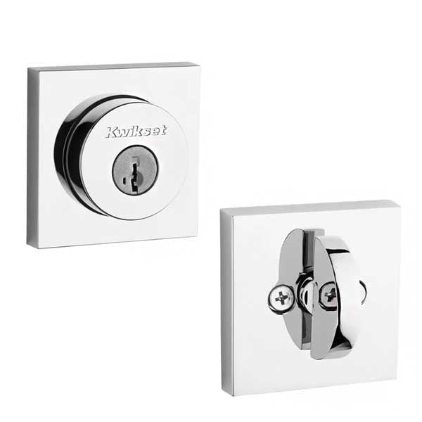 Kwikset - 158MIL - Milan Deadbolt - Single Cylinder - Optional Rose - Optional Finish - SmartKey Technology - Grade 2
