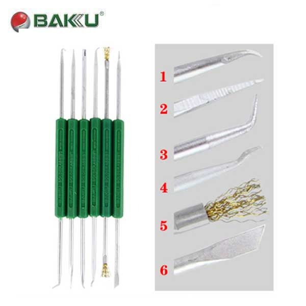 BAKU - BK120 - 6-Piece Soldering Tool Set