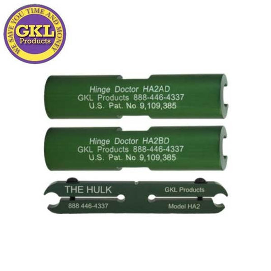 GKL - HA2 - Residential Hinge Doctor Kit - Indoor / Outdoor (3 Product Kit)