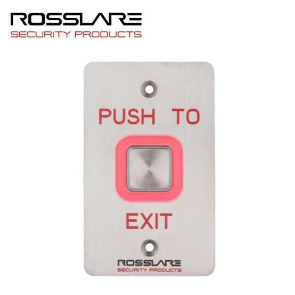 Rosslare - EX07EO - Request To Exit Button w/Toggle - Digital Piezo- 12-24 VDC
