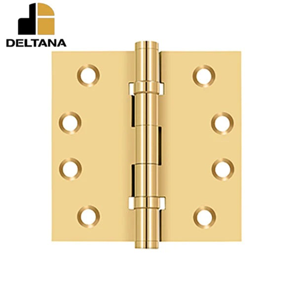 Deltana - 4" x 4" Square Hinges - Ball Bearing - 0.129 Thickness - Optional Finish