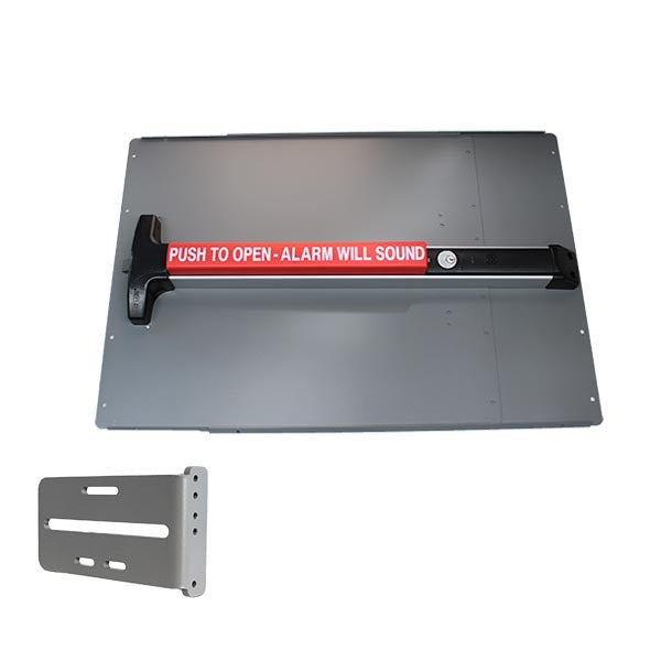 Lockey - PS43 - Standard Panic Shield Value Kit with Detex V-40xEBxW - Optional Finish
