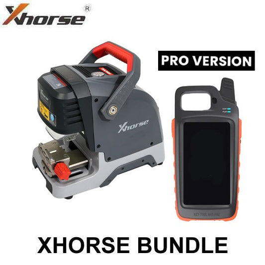 Xhorse - Complete Cut & Programming Bundle - Condor XC Dolphin XP-005 High Sec Portable Key Cutting Machine & VVDI Key Tool MAX Pro