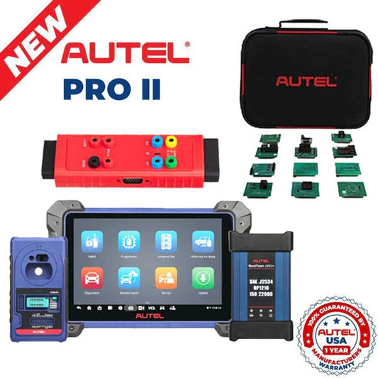 Autel - IM608 PRO II + G-BOX3+ IMKPA Expanded Key Programming Accessories - Automotive Programming Bundle