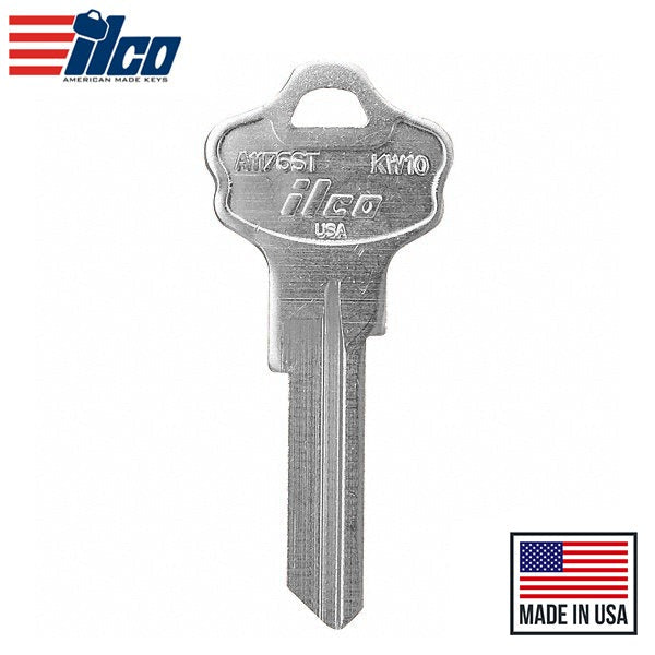 Ilco - KW10-NP Key Blank - 5 Pin or Disc