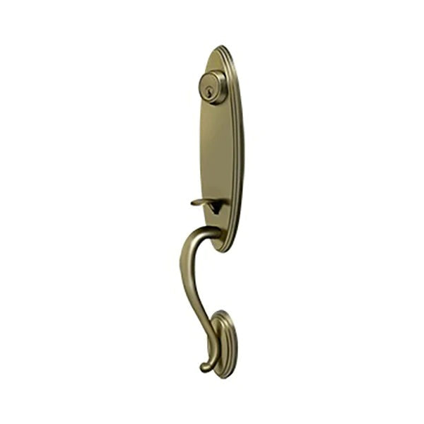Deltana - St. Ann Handleset - Entry - Solid Brass
