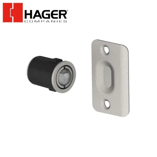 Hager - 1447 - Drive in ball catch with strike - Optional Finish