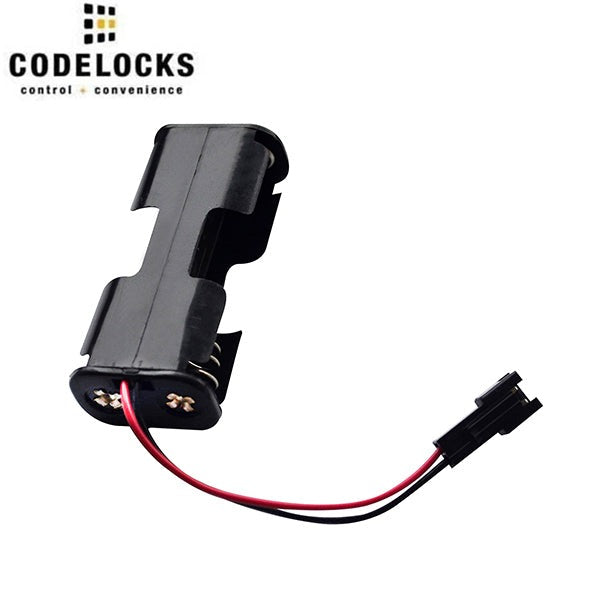 CodeLocks - BH - 2000 / 4000 / 5000 Series - Battery Holder - Black