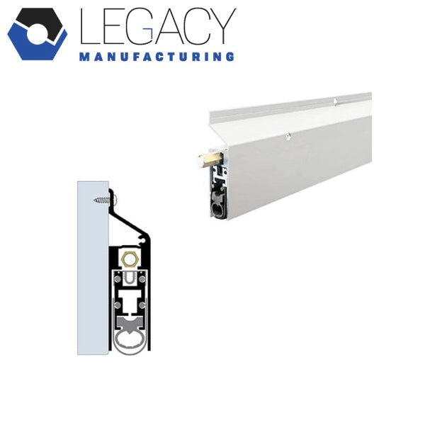 Legacy Manufacturing - 7793 - Extended-Drop Automatic Door Bottom - 29/32" x 3-1/2" - Optional Finish - Optional Length
