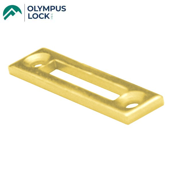 Olympus - 10-052 - Slotted strike - 1/8" Material Thickness - Optional Finish