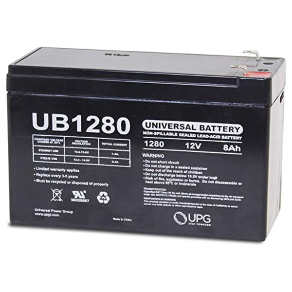 Universal Power Group - UB1280 - 12V Battery Backup 8.0 AH