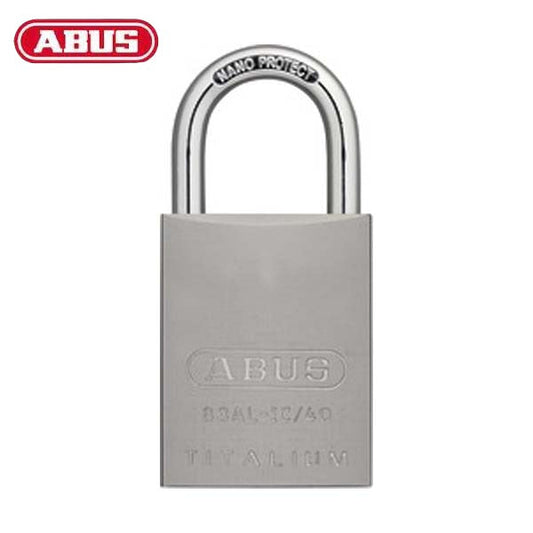 Abus - 84010 - 83AL-IC/40 - Aluminum Finish - Keyed Alike