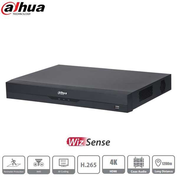 Dahua / HDCVI DVR / 8 Channels / Analytics+/ 1U / Penta-brid / 8MP / 4K / 2TB HDD / DH-X82B2A2