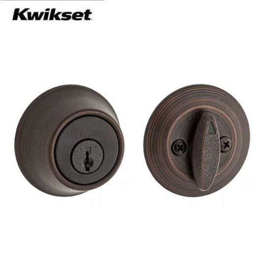 Kwikset - 660 - Residential Deadbolt - Single Cylinder - Optional Finish - Grade 3