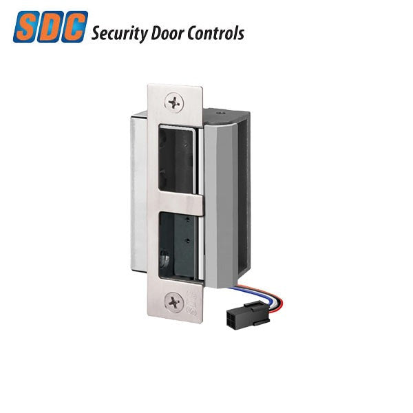 SDC - 55-FU - Electrified Universal Strike - Fail Safe / Fail Secure - 12/24VDC - Satin Stainless Steel - Grade 1