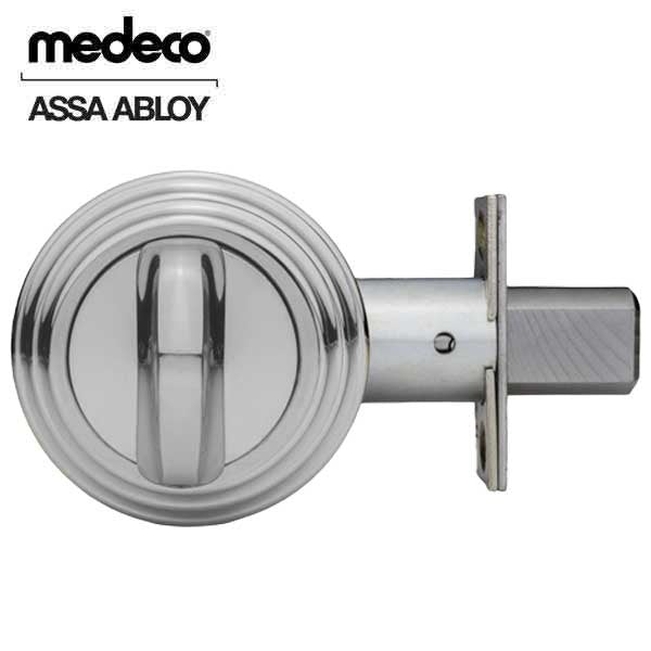 Medeco - 11TR503 - Maxum Residential - M3 Biaxial - 5-Pin - Single Deadbolt - 2-3/8" - DL Keyway Pinned - 26 - Satin Chrome - Grade 1