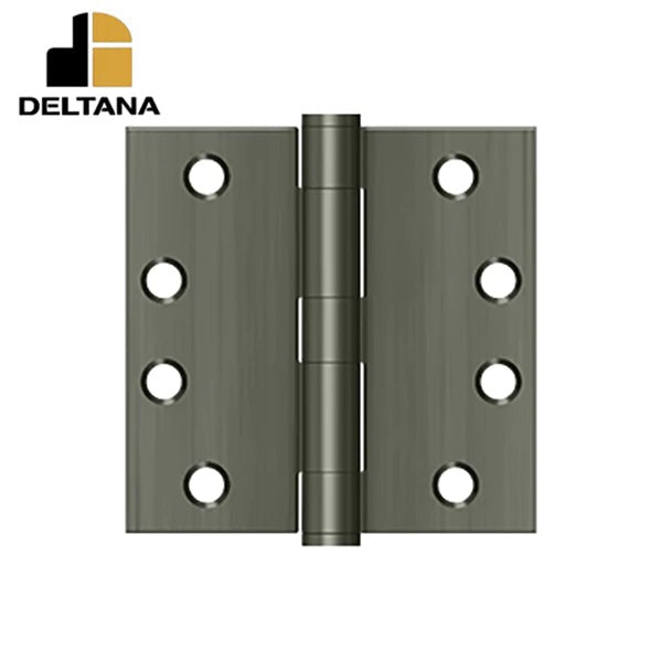 Deltana - 4" x 4" Square Hinge - Heavy Duty - Optional Finish