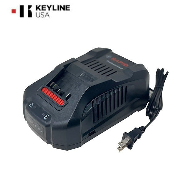 Keyline - OPZ11715B - Charging Cable for Bosch Battery Charger - 100/240V