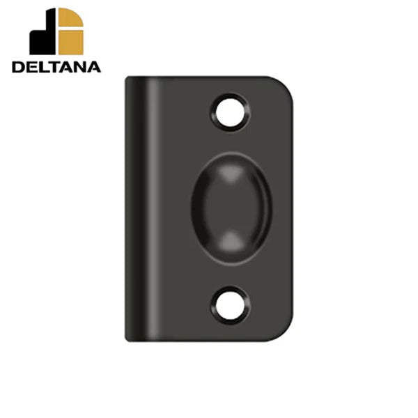 Deltana - Strike Plate for Ball Catch - and Roller Catch - Optional Finish