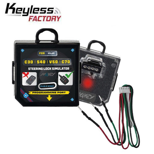 Volvo S40, C70, C30, V50 - ESL Electronic Steering Lock Emulator - Plug and Play