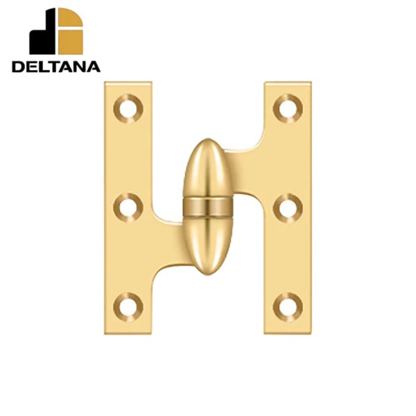 Deltana - 3" x 2-1/2" Hinge - Left Handed - Optional Finish