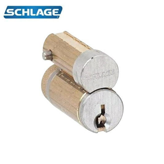 Schlage - 23-030 - Full Size Interchangeable Core 35.55 - C Keyway - 2 Keys - 6-Pin - Non Handed - Satin Chrome 626/US26D
