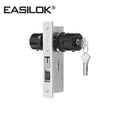 EASILOK - A5 - Single Cylinder Lock Hookbolt - Twist To Lock - 25mm - Silver